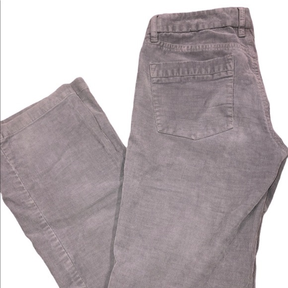 JCREW size 29R grey corduroy pants - Picture 2 of 4